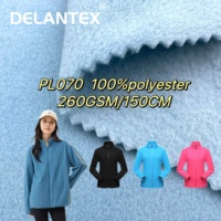 Delantex 260GSM Thermal Fluffy Polar Kaufen Sie Polar tec Fleece Stoff mit niedrigem Preis Kostenlose Probe