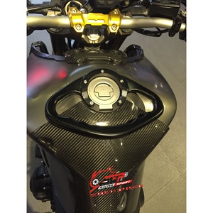 Manillar de Agarre para Tanque de Combustible Trasero de Motocicleta, Barra de Agarre para Pasajero, Reposabrazos de Tanque de Combustible Trasero, 5 Orificios para Yamaha R1 R6 R25 R3 - Product Image 6