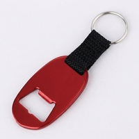 Porte-clés en forme de maison avec alliage de zinc et sangle en tissu, porte-clés unique pour la promotion immobilière