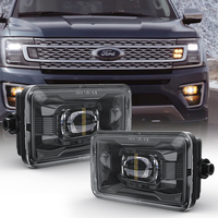 Mise à niveau facile pare-chocs avant feux de conduite antibrouillard pour Ford F150 2015-2020 Kits de feux antibrouillard LED 30W blanc DRL ambre lumière ambiante