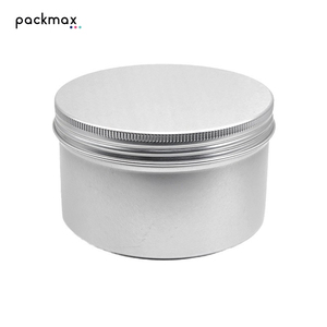 500ml 110*64mm Rectangle Aluminum Can for Tea <b>Leaves</b> & Car Wax Screw Cap Cosmetic Universal Storage Container Wholesale - Product Image 1