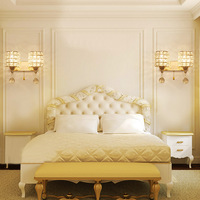 Lumière murale LED minimaliste à capteur, cristal blanc chaud 2700K, dimmable, étanche, pour escalier, couloir, livraison directe d'usine