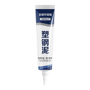 Colle pour verre en acrylique plastique acier blanc anti-moisissure pour la cuisine, la salle de bain, l'évier, scellant imperméable - Product Image 5