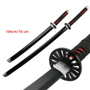 <span class=keywords><strong>Espada</strong></span> de Madera Demon Slayer Nichirin Blade COS, <span class=keywords><strong>Espada</strong></span> de Bambú de Tanjiro y Zenitsu Agatsuma - Product Image 2