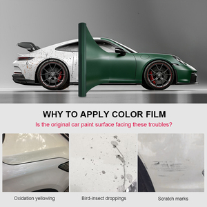 <span class=keywords><strong>Film</strong></span> de protection de peinture pour voiture de haute qualité, super mat, ultra mat, couleur PPF, <span class=keywords><strong>film</strong></span> de changement de couleur de voiture, vente chaude, 6,5 mil PET, couleur PPF - Product Image 3