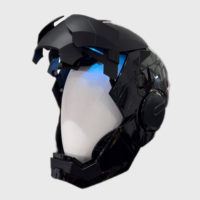 Casque intelligent portable MK5 avec commande vocale, commande tactile, télécommande et effets sonores de déformation synchronisés