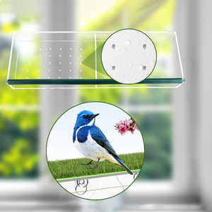 Groot Transparant 180 Doorzichtig Plastic Hervulbaar Schuifblad Vogelvoedervenster Voor Buiten Kijken - Product Image 3