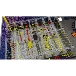 Parque trampolín interior equipo extrema trampolín Ninja Guerrero SkyZone proveedor - Product Image 4