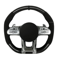 Volant en fibre de carbone adapté aux voitures Mercedes-AMG Classe C W204 C63 W212 W218 W207 W172 SLK