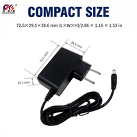 Adaptateur universel de haute qualité pour prise brésilienne 24V 0.5A 12W 500mA AC DC, alimentation OVP OLP OCP SCP