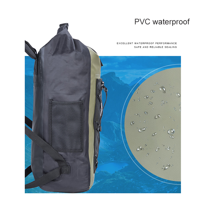 product-750-713.9240506329114 Custom pvc outdoor sport trekking travel fishing hiking backpack waterproof roll top waterproof dry bag