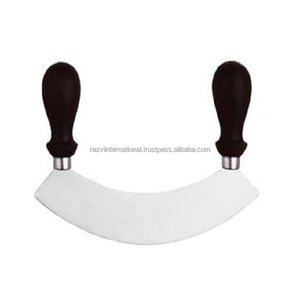 Coupe-pizza en métal personnalisable avec design rond unique Outils à pizza jetables emballés dans une boîte - Product Image 4