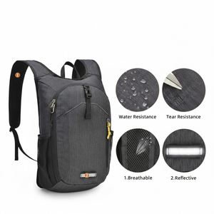 Custom 10L Fashion Waterproof Zipper Hiking <b>Backpack</b> <b>Lightweight</b> Daypack Travel Outdoor Portable OEM ODM Manufacturer - Product Image 5