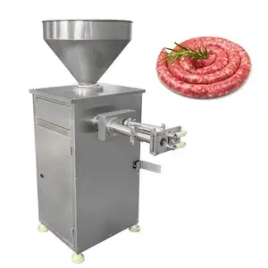 Remplisseur industriel de saucisses farce attachant remplissage produit de viande faisant des machines automatiques pour le bourrage électrique de saucisses