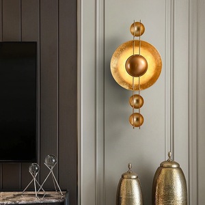 Lámpara de Pared de Diseño de Estilo Hotelero para Sala de Estar, Arte Creativo Decorativo para Pared de Fondo para Casa de Huéspedes - Product Image 3