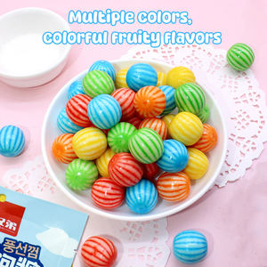 Grosir kemasan Individual kustom rasa buah berisi selai gelembung semangka diskon besar-besaran rasa buah campuran murah - Product Image 5