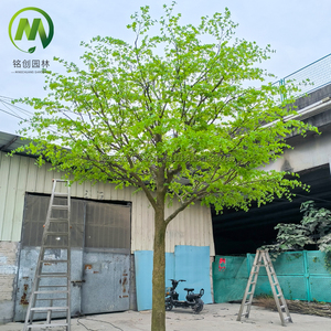 Arbre artificiel Enkianthus Perulatus avec tronc en fibre de verre, arbre artificiel personnalisé pour décoration intérieure/extérieure, mariage, résistant à l'eau, écologique - Product Image 6