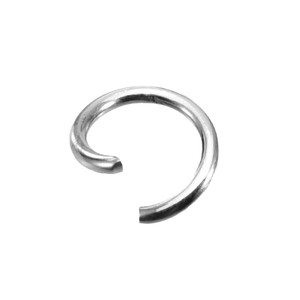 Anillos Abiertos de 1.4*8mm, Accesorios Flexibles de Metal Circular para Llaveros y Cadenas DIY - Product Image 5