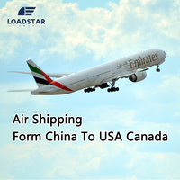 Expédition fiable LOADSTAR SHIP par avion et camionnage de la Chine vers les États-Unis, le Canada et le Mexique, porte-à-porte, DDP, transitaire, assurance, 3 à 10 jours