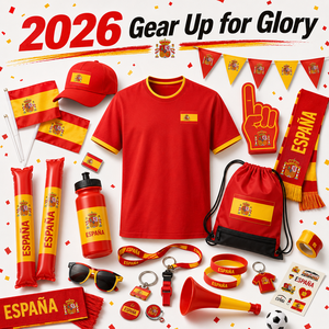 Kit de Soutien pour Supporters : Bracelet, Bandeau, Cordon, Lunettes de Soleil – Idéal pour les Matchs et Événements en Stade - Product Image 1