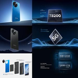 NEW ARRIVAL DOOGEE <strong>Note</strong> 59, 8GB+128GB Mobile Phones 5G Android 15 Smartphones - Product Image 6