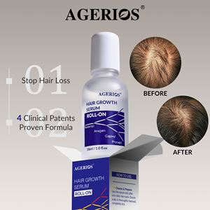 Aceite Capilar Bloqueador de DHT Seguro para <span class=keywords><strong>el</strong></span> <span class=keywords><strong>Embarazo</strong></span> con Fórmula de Aminoácidos de Jengibre y Menta para Cuero Cabelludo Sensible y Posparto (30ml) - Product Image 1