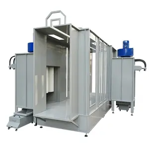 COLO-0825 Conveyorized Automatic Powder Coating Spray Booth