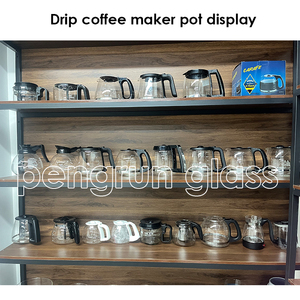 <span class=keywords><strong>Carafe</strong></span> à café en verre borosilicate 6 tasses, pièce pour machines à café à filtre, avec <span class=keywords><strong>carafe</strong></span> à café de style américain OST - Product Image 4