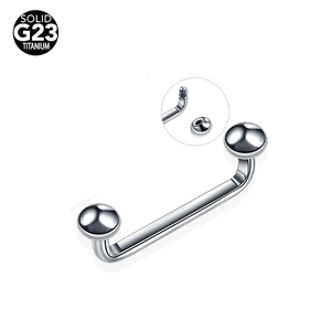 <span class=keywords><strong>Piercing</strong></span> de titanio G23 personalizado para mujer, cristal de CZ, Micro anclaje Dermal, superficie, joyería corporal Unisex interna - Product Image 3