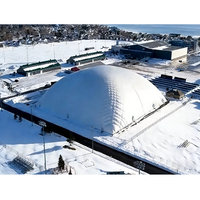 Dôme gonflable pour bassin, bâtiments autoportants, couverture de terrain de football gonflable, tente dôme gonflable sportive, stade dôme gonflable, dôme gonflable pour bassin