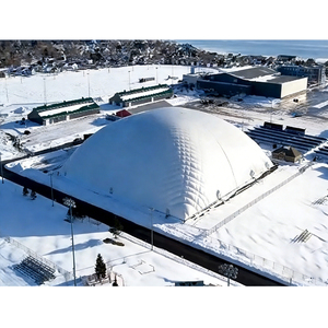 Domo de aire tipo cuenco, Edificios con estructura de aire, Cubierta inflable para campo de fútbol, Carpa domo inflable deportiva, Estadio domo inflable, Domo de aire tipo cuenco - Product Image 6