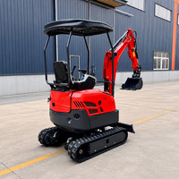 Mini-excavatrice compacte haute performance avec rapport d'essai de la machinerie, maintient une forte traction sur les terres agricoles en pente