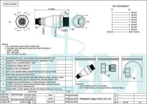 M12 x mã để RJ45 IP67 không thấm nước Ethernet <span class=keywords><strong>Adapter</strong></span> cho profinet Profibus cc-liên kết có thể xe buýt devicenet interbus cho mạng Cáp - Product Image 2