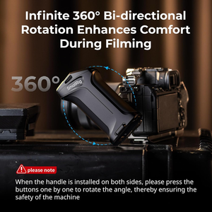 สำหรับ smallrig 3893ด้ามพร้อมทริกเกอร์ REC สำหรับ <span class=keywords><strong>Sony</strong></span> Alpha IV 7 /alpha 7R v/ A7 iiii/ FX3 / Alpha 9ด้านจับชัตเตอร์ควบคุม - Product Image 4
