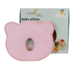 Comodo Set di biancheria da letto personalizzato per dormire da viaggio rosa morbido e morbido con supporto per collo in Memory Foam cuscini per bambini - Product Image 1