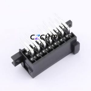 K828801WR-2x07-PTSN Automotive Connector Bent Lead Through Hole Connector 14P 5mm 2 Right Angle Insert - Product Image 2