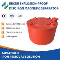 Séparateur magnétique à disque RBCDB robuste pour la séparation des impuretés ferreuses sur les convoyeurs miniers – Fournisseur d'usine