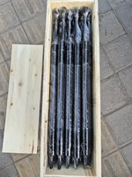 Équipement de test pour la pénétration des packers en caoutchouc gonflables double packer