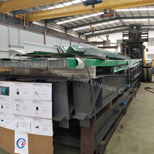 Construction industrielle Structure en acier Bâtiment d'entrepôt Colonie de main-d 'œuvre préfabriquée Maison modulaire Bâtiment en arc brut de haute qualité - Product Image 3