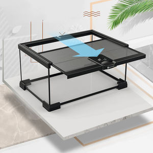 Cage de Terrarium en verre de <span class=keywords><strong>Reptile</strong></span> de modèle solide classique 20*20*19cm maison de transporteur pour la grenouille et le Gecko - Product Image 4