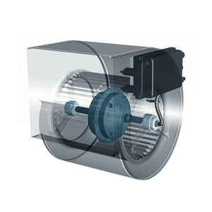 พัดลมระบายความร้อนแบบแรงเหวี่ยง EC Direct Drive รุ่น Nicotra DDMP 9/7 M6A0 DA5 230V 50/60Hz 1036W 4.51A 1998RPM สำหรับระบบ HVAC AHU - Product Image 1