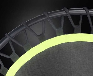 KWO Gymnastique Entraînement Extérieur <span class=keywords><strong>Jeux</strong></span> Élastiques Soft Play Single Mini Poignée Pliable Rebondisseur Offres Intérieur Trampoline Rond pour Enfants - Product Image 3