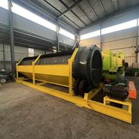 Petite machine de criblage rotative sans axe, utilisée pour le criblage du gravier de mine d'or, des roches et du sol