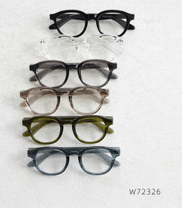 Retro Tr90 Vòng Kính Khung Phụ Nữ Hàn Quốc Phụ Nữ Đinh Tán Kính Chống Màu Xanh Ray Máy Tính Chơi Game Kính 2023 Cổ Điển Quang Khung - Product Image 2