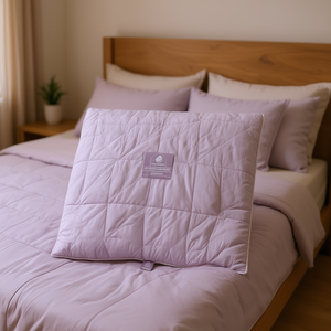 Couette ultra légère Vianney, taille King, couleur lilas, unie, pour toutes les saisons, literie pour la maison - Product Image 2