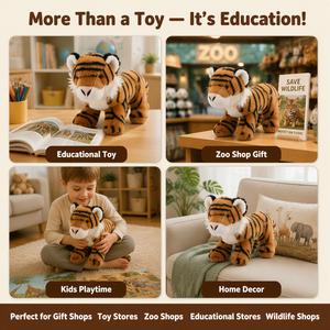 Peluche de Tigre del Sur de China, Juguete de Peluche Realista, Suave, Seguro para la Piel, Regalo para Niños, Decoración Coleccionable - Product Image 4