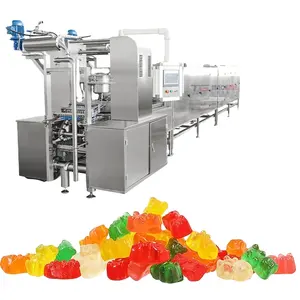 High Efficiency bubble candy depositing machinery jelly bean factory machine bonbons pouring equipment