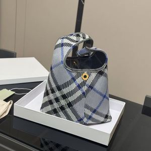 Bolso Tote de Lujo Original de Alta Calidad para Mujer, Tejido a Cuadros, Moderno y Casual - Product Image 1