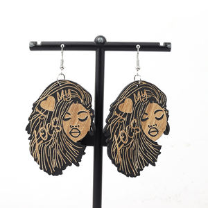 Moda I <span class=keywords><strong>Love</strong></span> My Locs Pendientes - Product Image 1