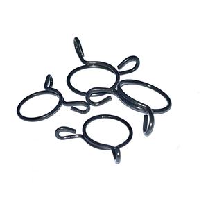 Zyd MK-001 Tùy Chỉnh Carbon Thép Đôi Vòng Xoắn Mùa Xuân Kẹp 1.8Mm/1.5Mm Đường Kính Dây Cho Công Nghiệp Ô Tô Sử Dụng Cao Su - Product Image 4